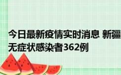 今日最新疫情实时消息 新疆乌鲁木齐新增本土确诊病例6例、无症状感染者362例