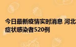 今日最新疫情实时消息 河北11月19日新增确诊病例5例、无症状感染者520例