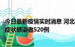 今日最新疫情实时消息 河北11月19日新增确诊病例5例、无症状感染者520例