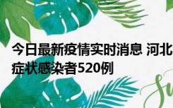 今日最新疫情实时消息 河北11月19日新增确诊病例5例、无症状感染者520例