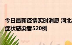 今日最新疫情实时消息 河北11月19日新增确诊病例5例、无症状感染者520例