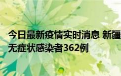 今日最新疫情实时消息 新疆乌鲁木齐新增本土确诊病例6例、无症状感染者362例