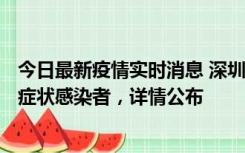 今日最新疫情实时消息 深圳昨日新增6例确诊病例和10例无症状感染者，详情公布