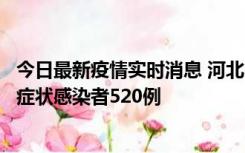 今日最新疫情实时消息 河北11月19日新增确诊病例5例、无症状感染者520例