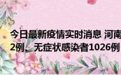 今日最新疫情实时消息 河南11月19日新增本土确诊病例192例、无症状感染者1026例