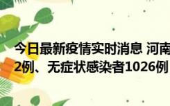 今日最新疫情实时消息 河南11月19日新增本土确诊病例192例、无症状感染者1026例