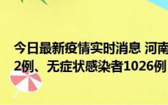 今日最新疫情实时消息 河南11月19日新增本土确诊病例192例、无症状感染者1026例