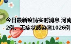 今日最新疫情实时消息 河南11月19日新增本土确诊病例192例、无症状感染者1026例