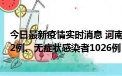 今日最新疫情实时消息 河南11月19日新增本土确诊病例192例、无症状感染者1026例