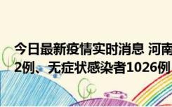 今日最新疫情实时消息 河南11月19日新增本土确诊病例192例、无症状感染者1026例