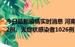 今日最新疫情实时消息 河南11月19日新增本土确诊病例192例、无症状感染者1026例