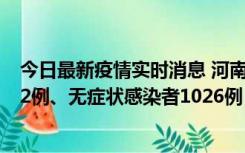 今日最新疫情实时消息 河南11月19日新增本土确诊病例192例、无症状感染者1026例