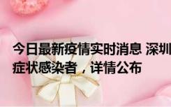 今日最新疫情实时消息 深圳昨日新增6例确诊病例和10例无症状感染者，详情公布