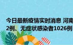 今日最新疫情实时消息 河南11月19日新增本土确诊病例192例、无症状感染者1026例