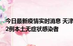今日最新疫情实时消息 天津昨日新增6例本土确诊病例、192例本土无症状感染者