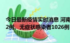 今日最新疫情实时消息 河南11月19日新增本土确诊病例192例、无症状感染者1026例