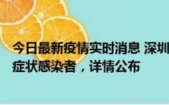 今日最新疫情实时消息 深圳昨日新增6例确诊病例和10例无症状感染者，详情公布