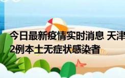 今日最新疫情实时消息 天津昨日新增6例本土确诊病例、192例本土无症状感染者