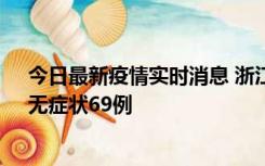 今日最新疫情实时消息 浙江11月20日新增本土确诊23例、无症状69例