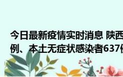 今日最新疫情实时消息 陕西11月20日新增本土确诊病例29例、本土无症状感染者637例