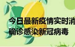 今日最新疫情实时消息 摩洛哥首相阿赫努什确诊感染新冠病毒