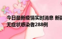 今日最新疫情实时消息 新疆乌鲁木齐市新增确诊病例7例、无症状感染者288例