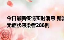 今日最新疫情实时消息 新疆乌鲁木齐市新增确诊病例7例、无症状感染者288例