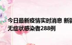 今日最新疫情实时消息 新疆乌鲁木齐市新增确诊病例7例、无症状感染者288例