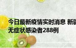 今日最新疫情实时消息 新疆乌鲁木齐市新增确诊病例7例、无症状感染者288例