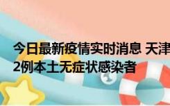 今日最新疫情实时消息 天津昨日新增6例本土确诊病例、192例本土无症状感染者