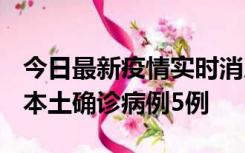 今日最新疫情实时消息 黑龙江12月17日新增本土确诊病例5例