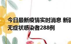 今日最新疫情实时消息 新疆乌鲁木齐市新增确诊病例7例、无症状感染者288例