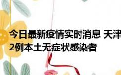 今日最新疫情实时消息 天津昨日新增6例本土确诊病例、192例本土无症状感染者