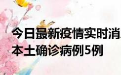 今日最新疫情实时消息 黑龙江12月17日新增本土确诊病例5例