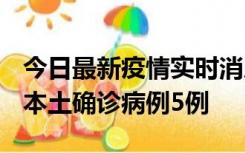 今日最新疫情实时消息 黑龙江12月17日新增本土确诊病例5例