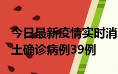 今日最新疫情实时消息 河南12月18日新增本土确诊病例39例