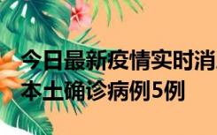 今日最新疫情实时消息 黑龙江12月17日新增本土确诊病例5例