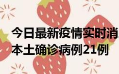 今日最新疫情实时消息 内蒙古12月19日新增本土确诊病例21例