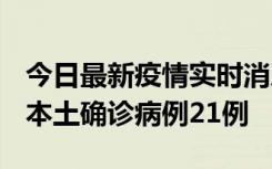 今日最新疫情实时消息 内蒙古12月19日新增本土确诊病例21例