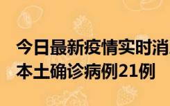 今日最新疫情实时消息 内蒙古12月19日新增本土确诊病例21例