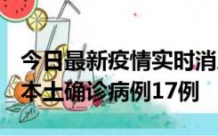 今日最新疫情实时消息 黑龙江12月19日新增本土确诊病例17例