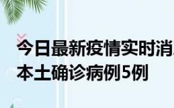 今日最新疫情实时消息 黑龙江12月17日新增本土确诊病例5例