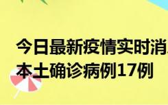 今日最新疫情实时消息 黑龙江12月19日新增本土确诊病例17例