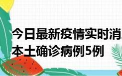 今日最新疫情实时消息 黑龙江12月17日新增本土确诊病例5例