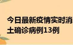 今日最新疫情实时消息 山西12月19日新增本土确诊病例13例