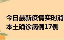 今日最新疫情实时消息 黑龙江12月19日新增本土确诊病例17例