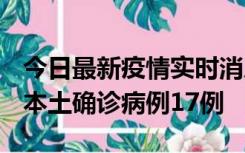 今日最新疫情实时消息 黑龙江12月19日新增本土确诊病例17例