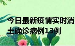 今日最新疫情实时消息 山西12月19日新增本土确诊病例13例