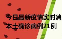 今日最新疫情实时消息 内蒙古12月19日新增本土确诊病例21例