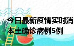 今日最新疫情实时消息 黑龙江12月17日新增本土确诊病例5例